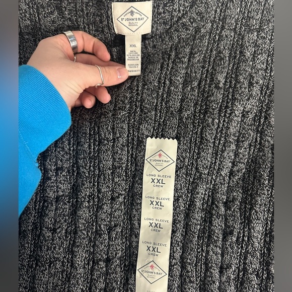 NWT St. John’s bay sweater size 2XL - Picture 2 of 3